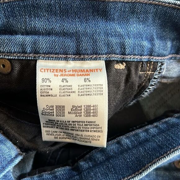 Citizens of Humanity Dani Cropped Straight Leg Jeans Size 25 - Picture 8 of 16